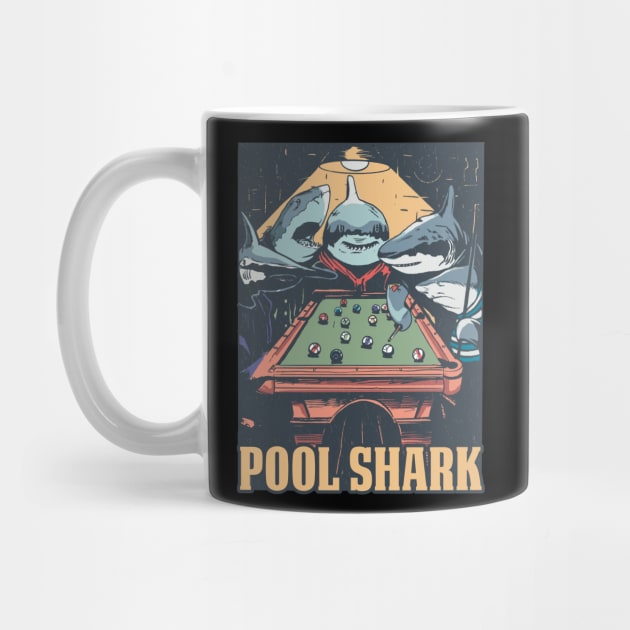 Pool Shark Funny Billiards Gift by CatRobot